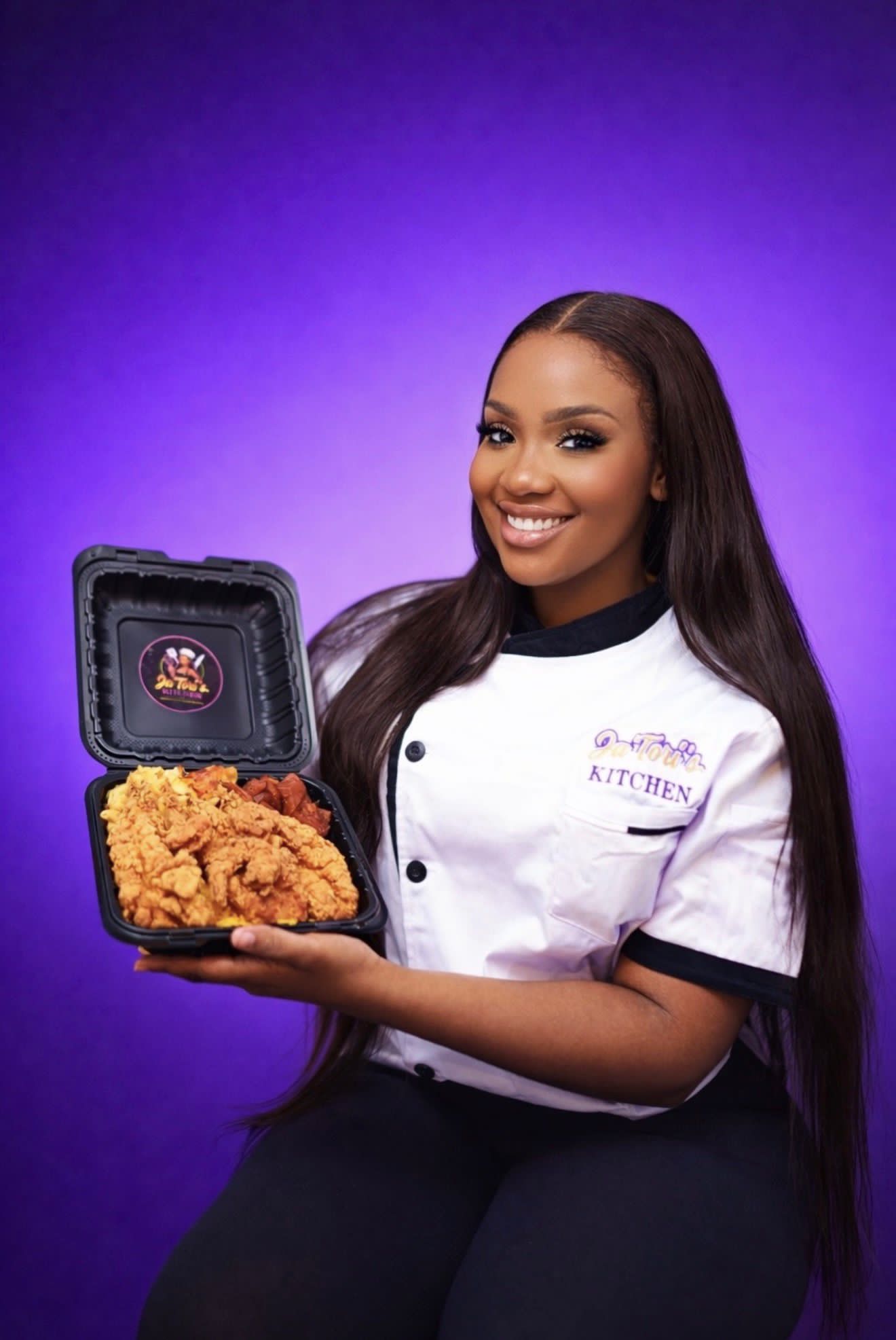 Ja'Tori's Kitchen soul food platter with ribs, mac and cheese